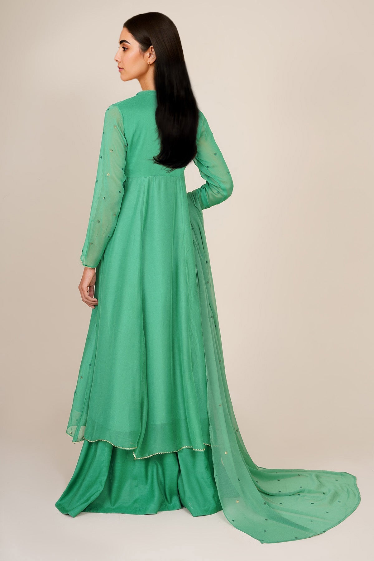 3 Piece - Embroidered PK Chiffon Suit - KPS25-P3521 - Shop Now at Kayseria