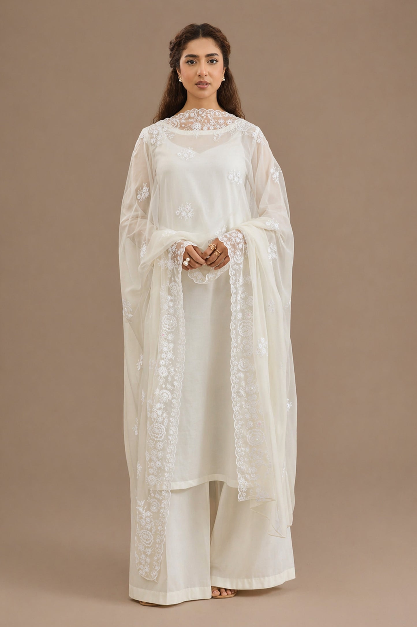 BAMBER CHIFFON | EMBROIDERED