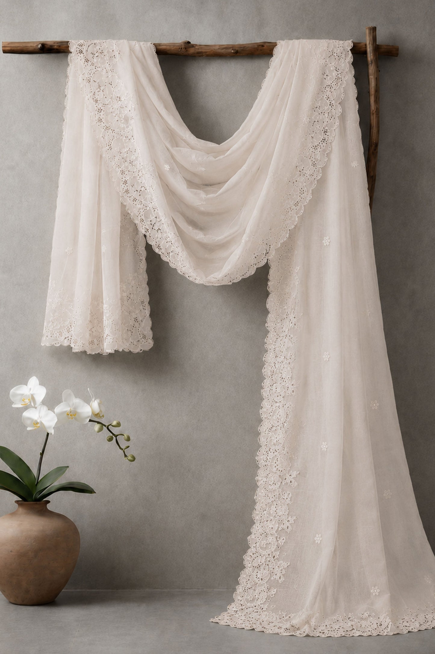 DHAKA MALMAL | EMBROIDERED