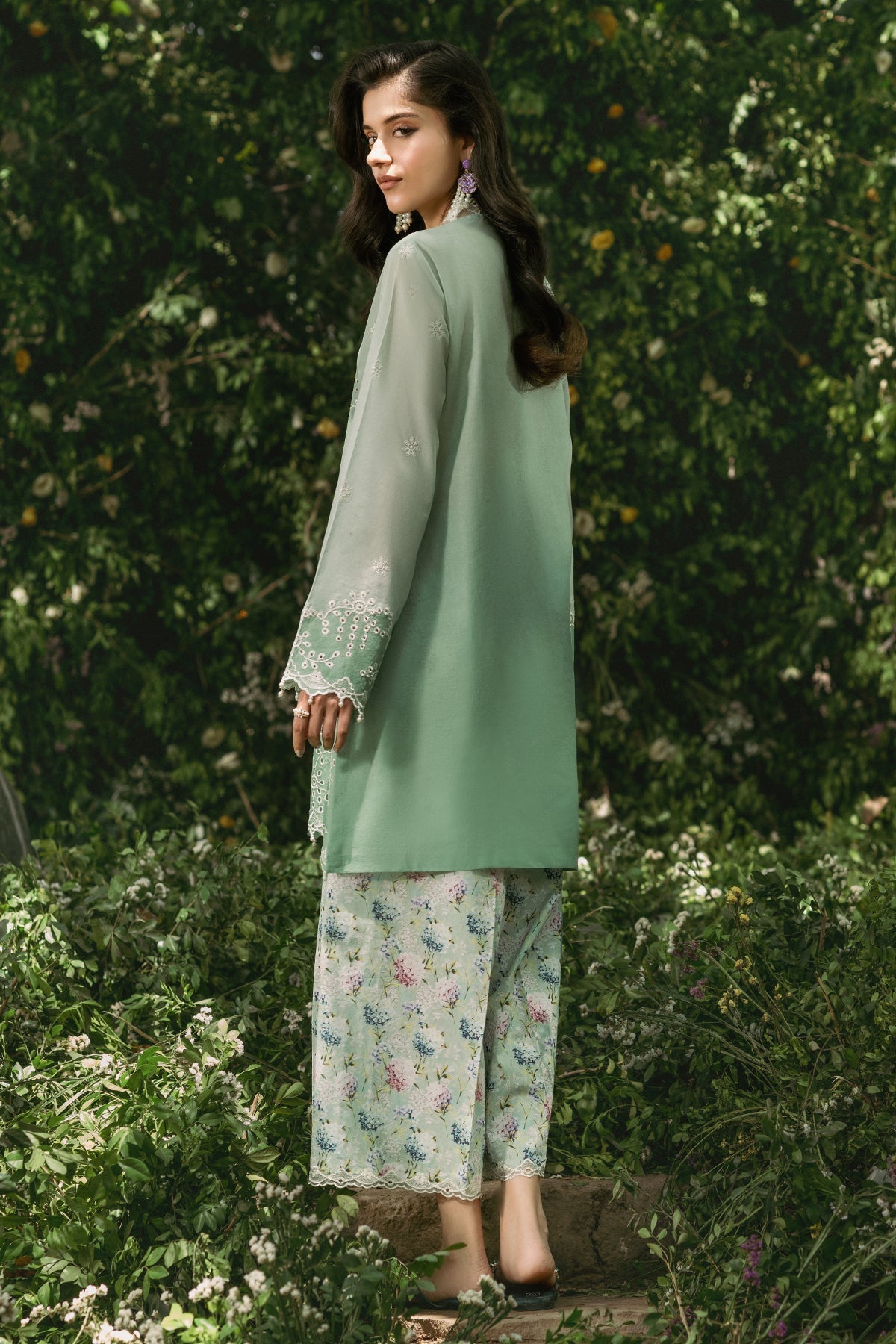 2 Piece - Printed & Embroidered Lawn Suit - C6231 - Shop Now at Kayseria