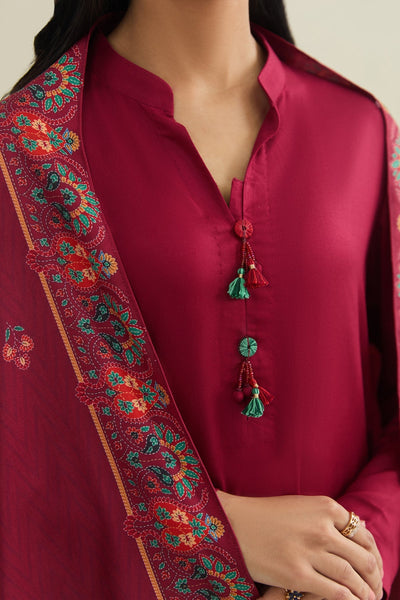 3 Piece - Printed Suit - C6403 - Shop Now at Kayseria