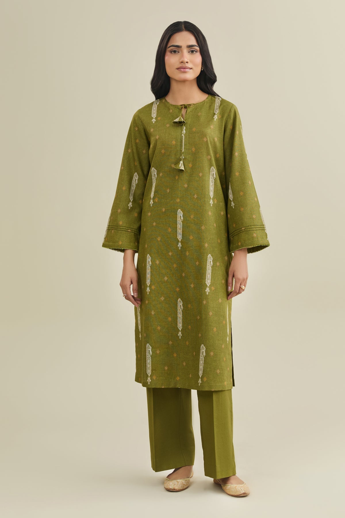 2 Piece - Printed Suit - C6381 - Shop Now at Kayseria