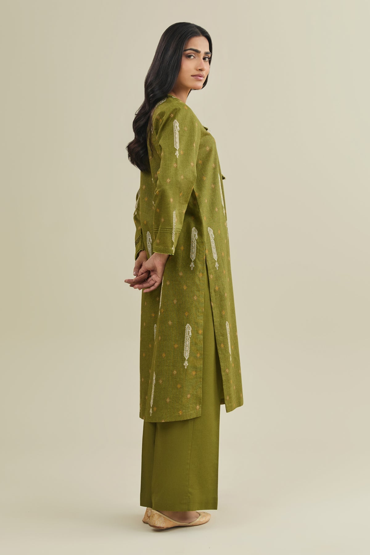 2 Piece - Printed Suit - C6381 - Shop Now at Kayseria