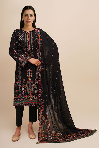 3 Piece - Printed Suit - C6387 - Shop Now at Kayseria