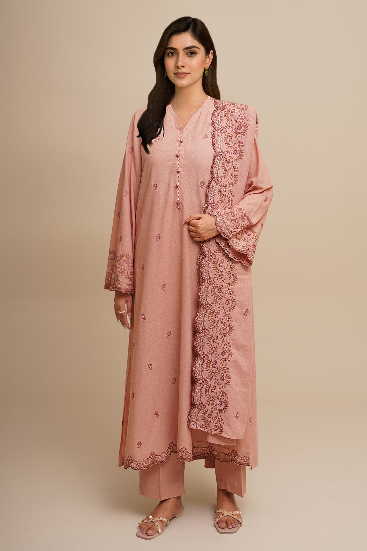 VISCOSE KARANDI   |  EMBROIDERED - Shop Now at Kayseria