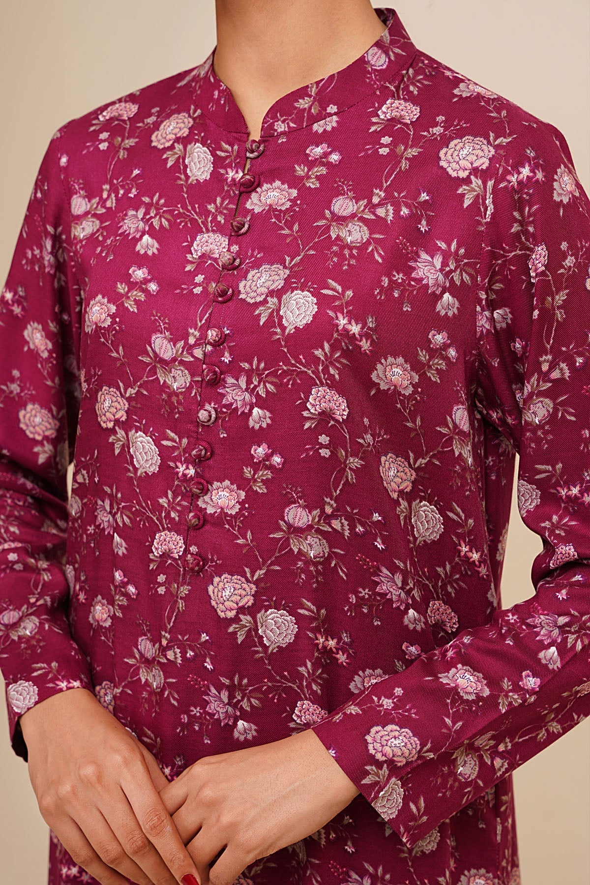 2 Piece - Printed Suit - C6402 - Shop Now at Kayseria