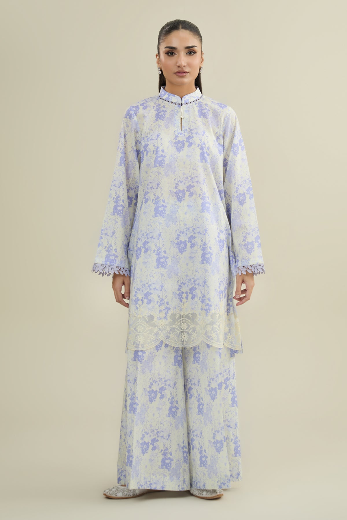 2 Piece - Printed & Embroidered Lawn Suit - C6493 - Shop Now at Kayseria