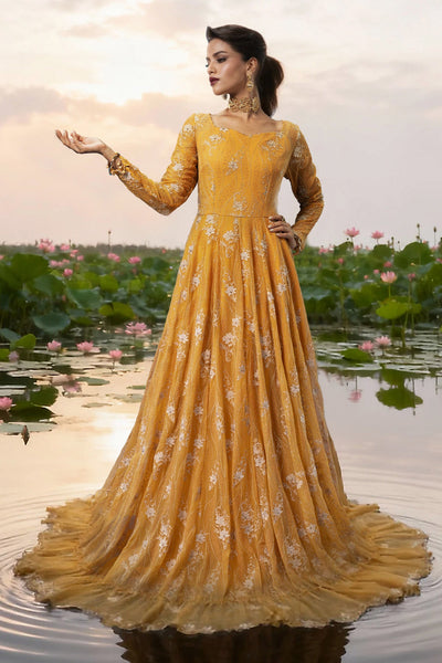 BAMBER CHIFFON  |  EMBROIDERED - Shop Now at Kayseria