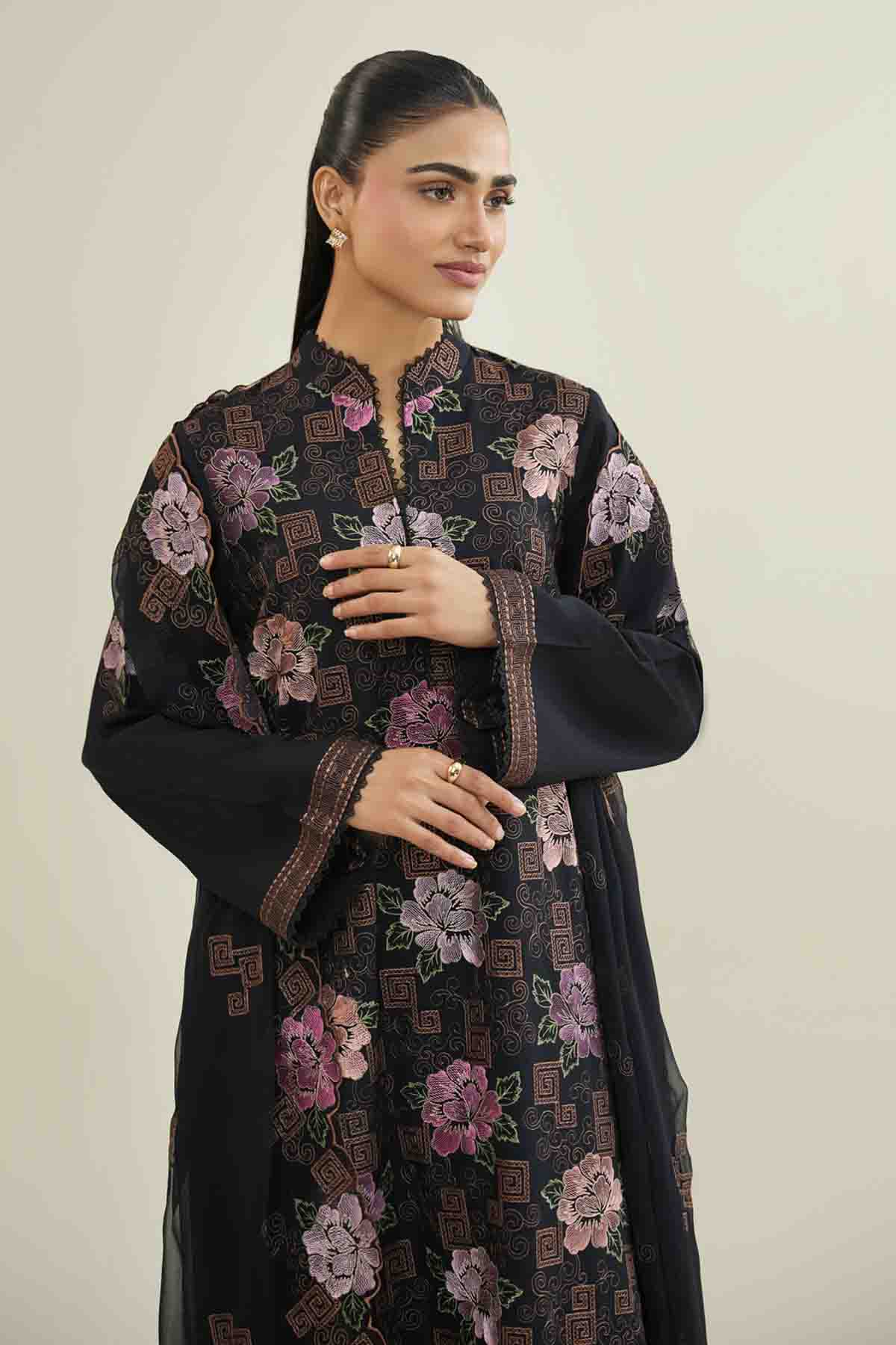 VISCOSE KARANDI  |  EMBROIDERED - Shop Now at Kayseria