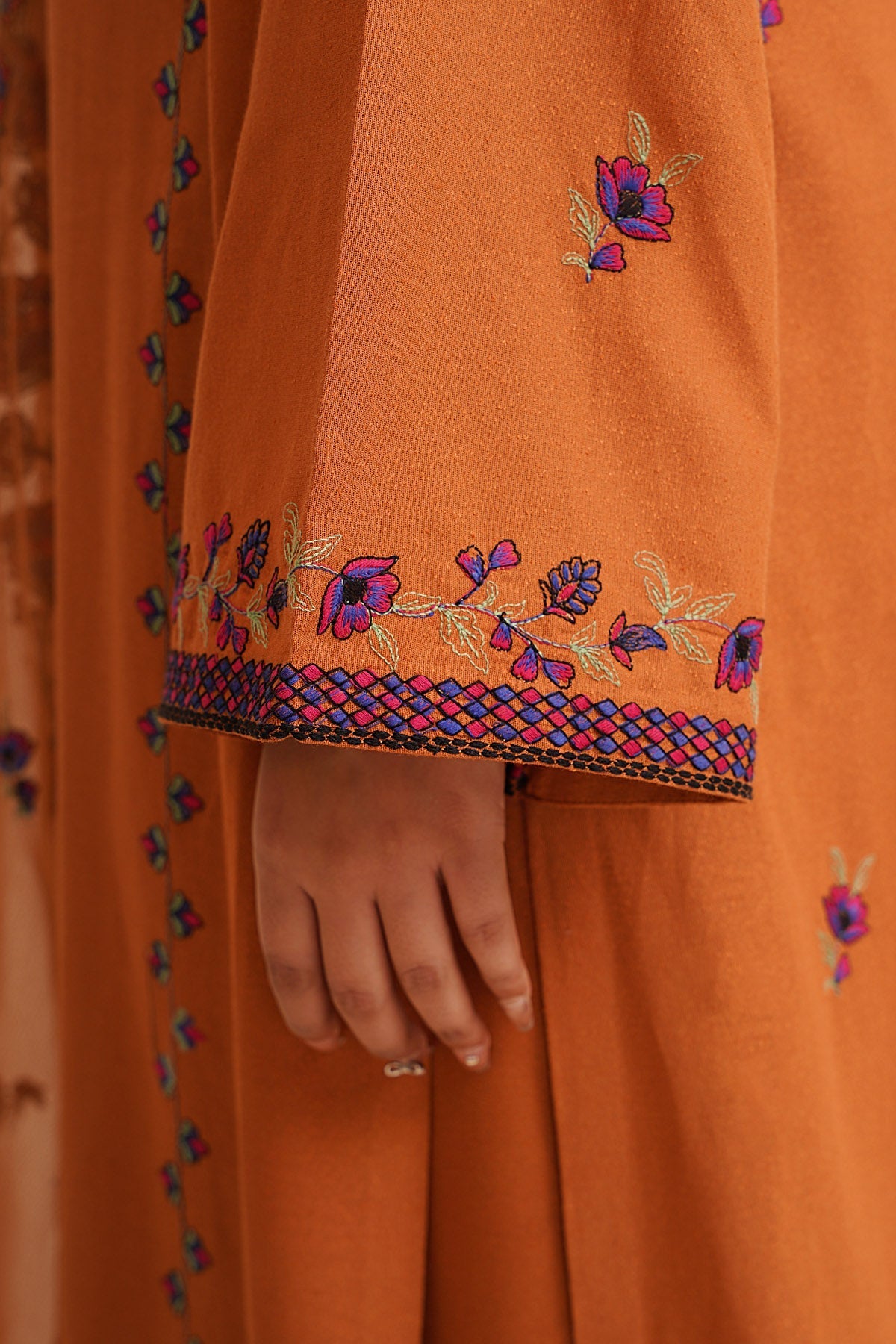 3 Piece - Embroidered Suit - E1772 - Shop Now at Kayseria