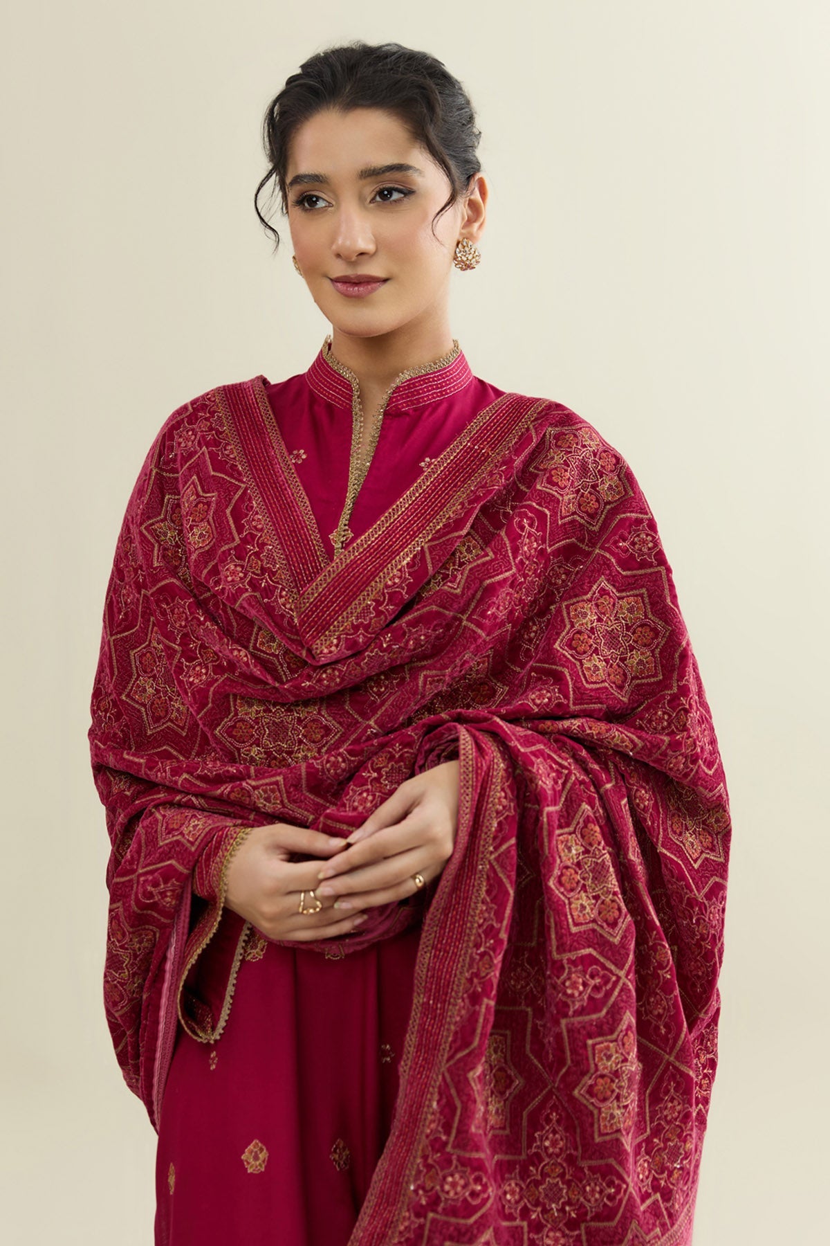 RAW SILK  |  EMBROIDERED - Shop Now at Kayseria