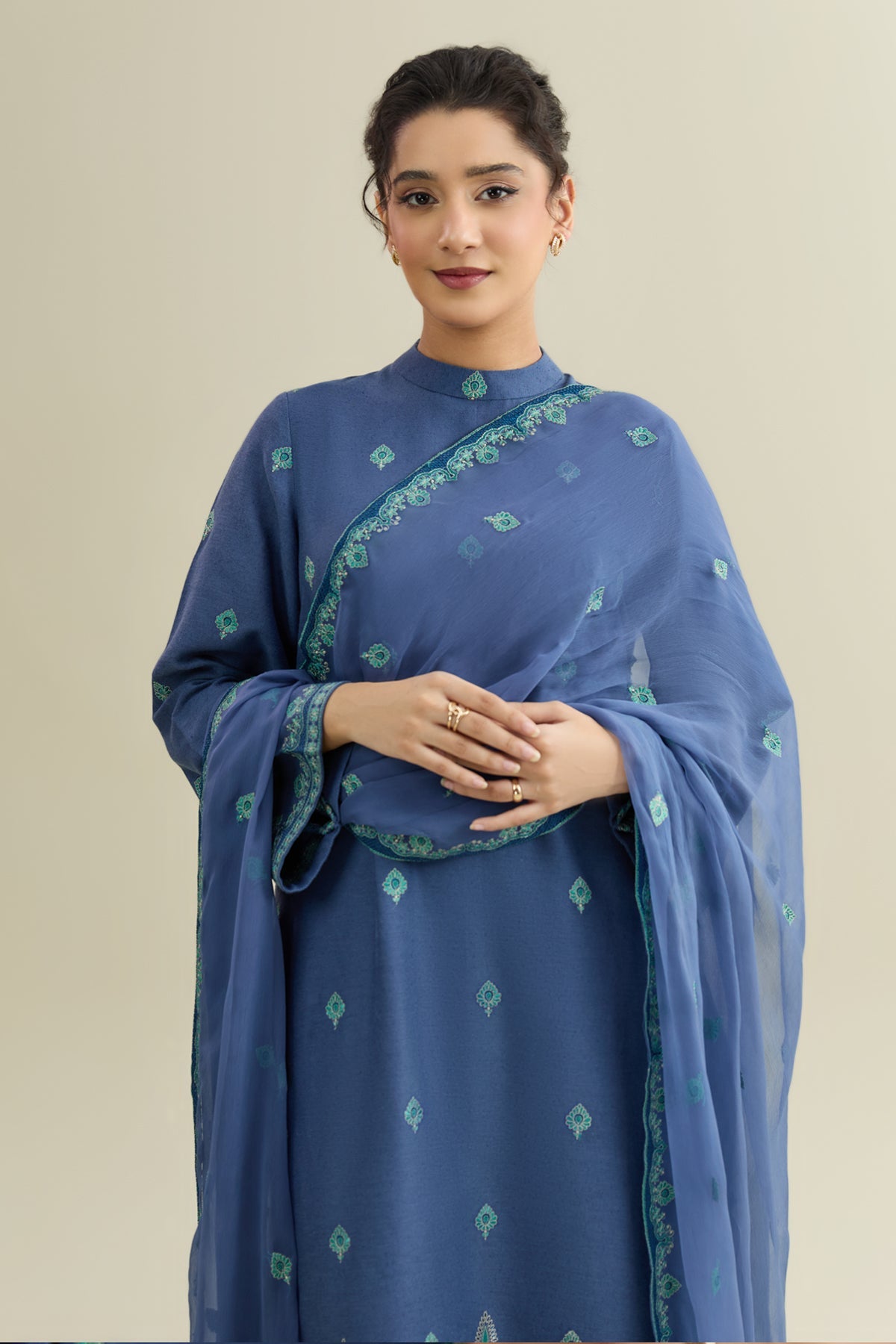 COTTON KARANDI  |  EMBROIDERED - Shop Now at Kayseria