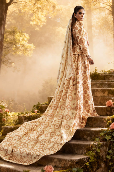 4 Piece - Embroidered & Embellished Bamber Chiffon Suit - E1874 - Shop Now at Kayseria