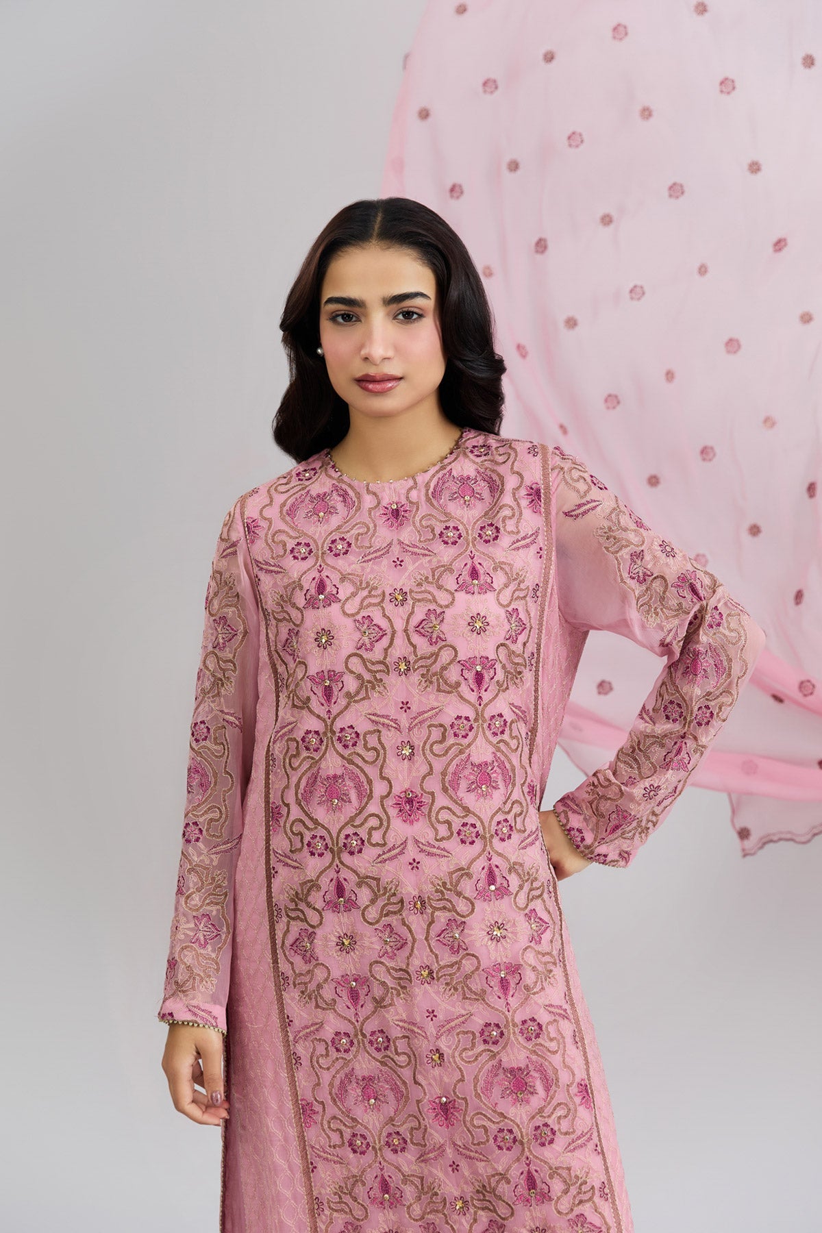 BAMBER CHIFFON | EMBROIDERED - Shop Now at Kayseria