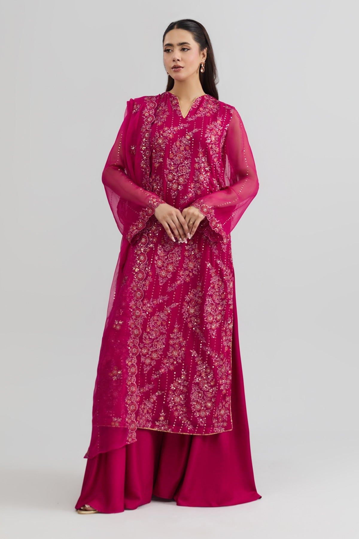 BEMBER CHIFFON | EMBROIDERED
