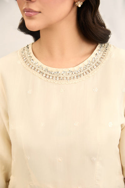RAW SILK  |  EMBROIDERED