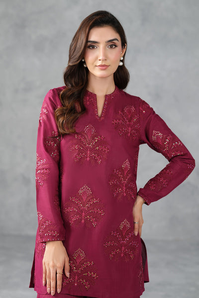 RAW SILK | EMBROIDERED