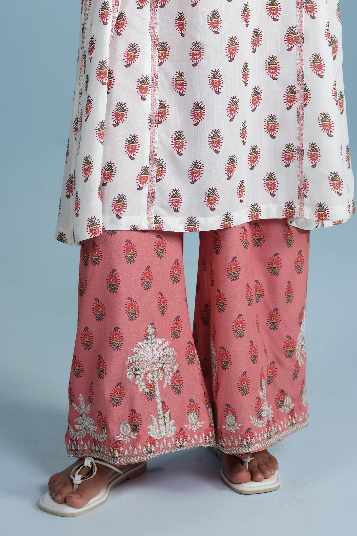 RAW SILK | EMBROIDERED