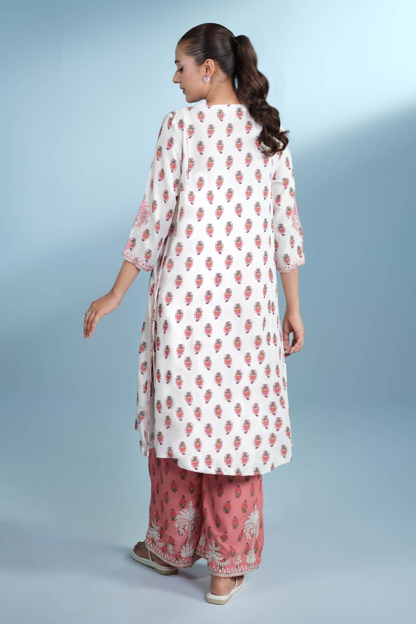 RAW SILK | EMBROIDERED