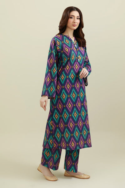 2 Piece - Printed Khaddar Suit - KPW25-P3751 - Shop Now at Kayseria