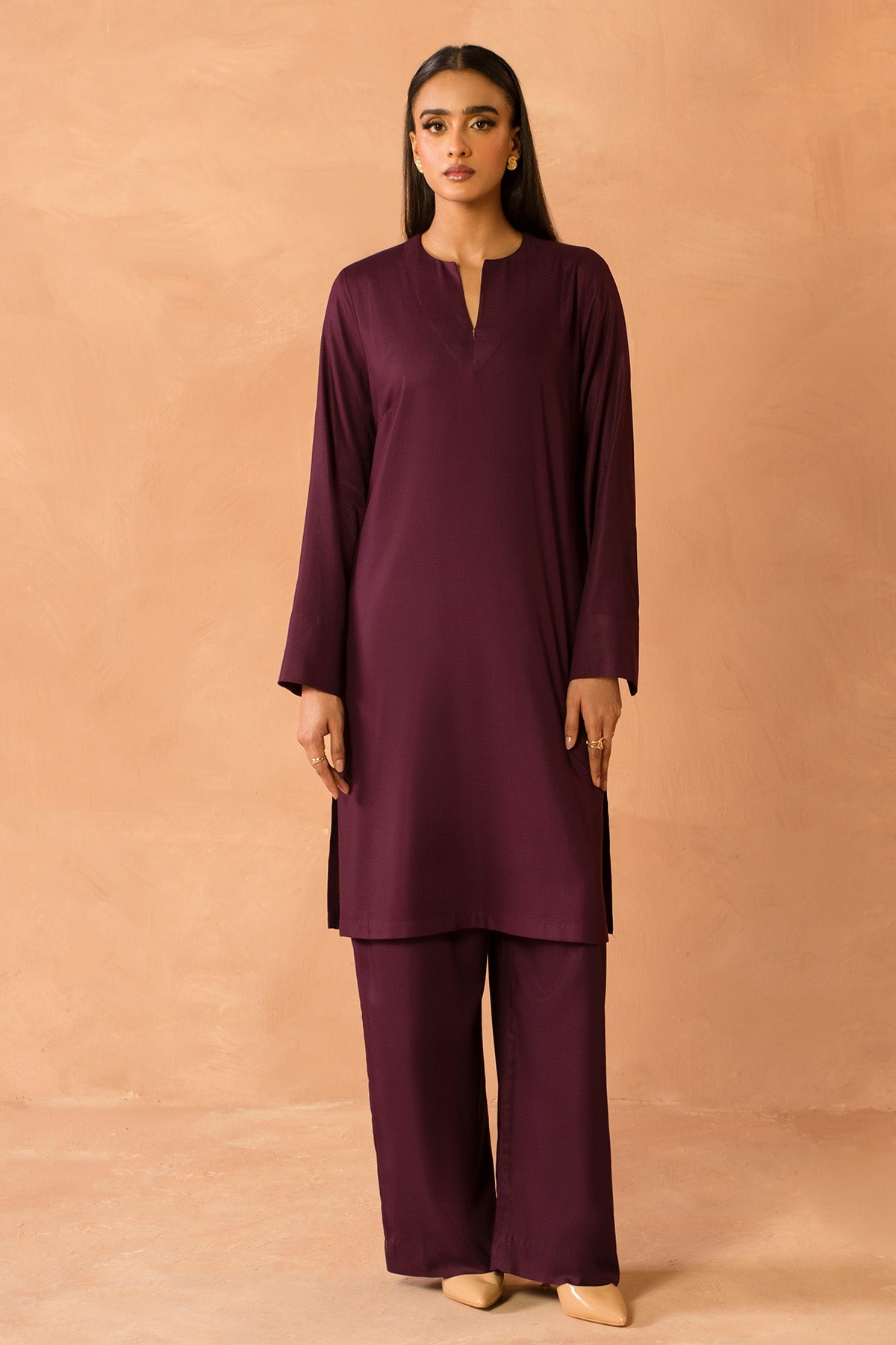 2 Piece - Dyed Marina Suit - MCP2029 - Shop Now at Kayseria