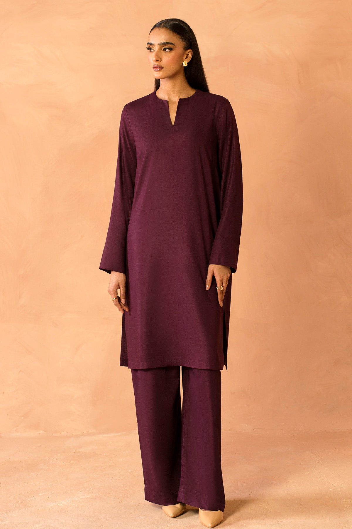 2 Piece - Dyed Marina Suit - MCP2029 - Shop Now at Kayseria