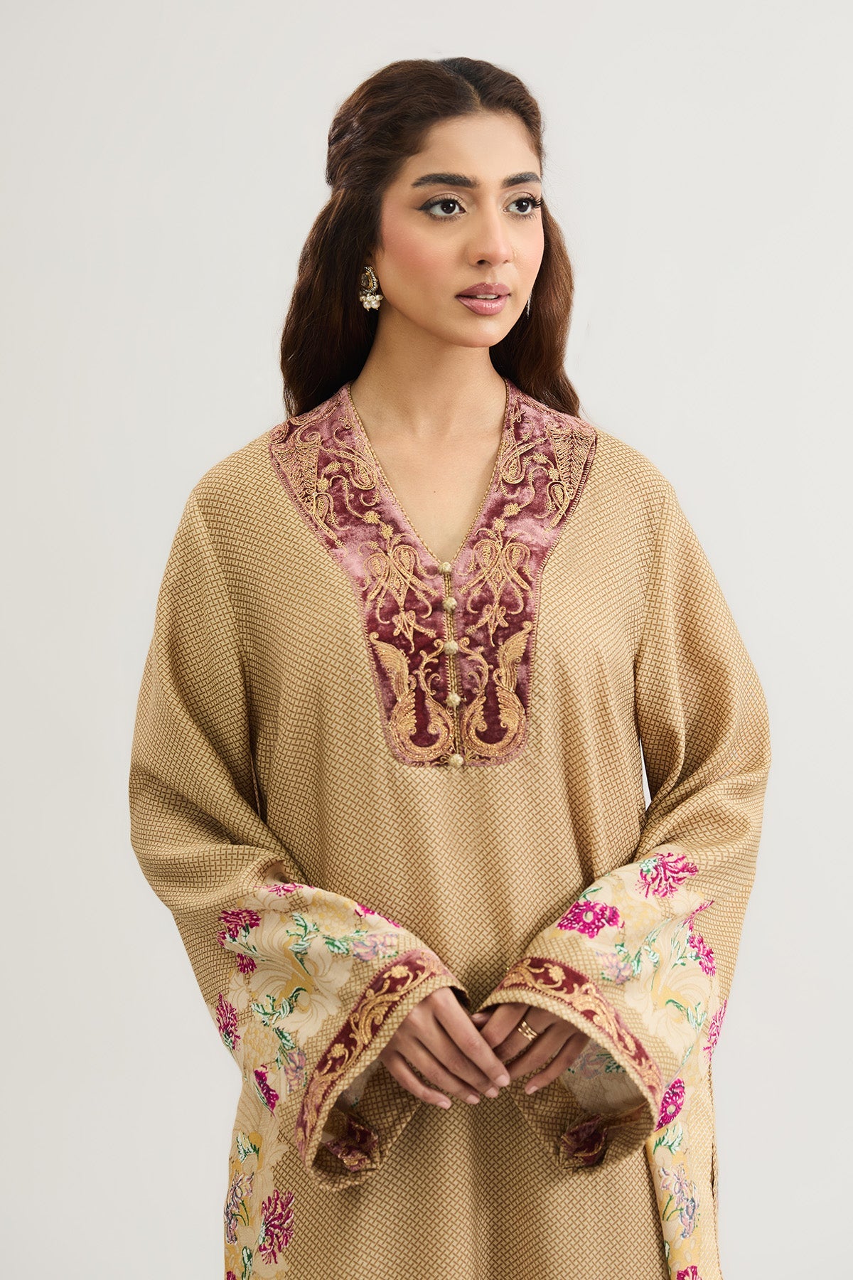 KHADI SILK | EMBROIDERED - Shop Now at Kayseria