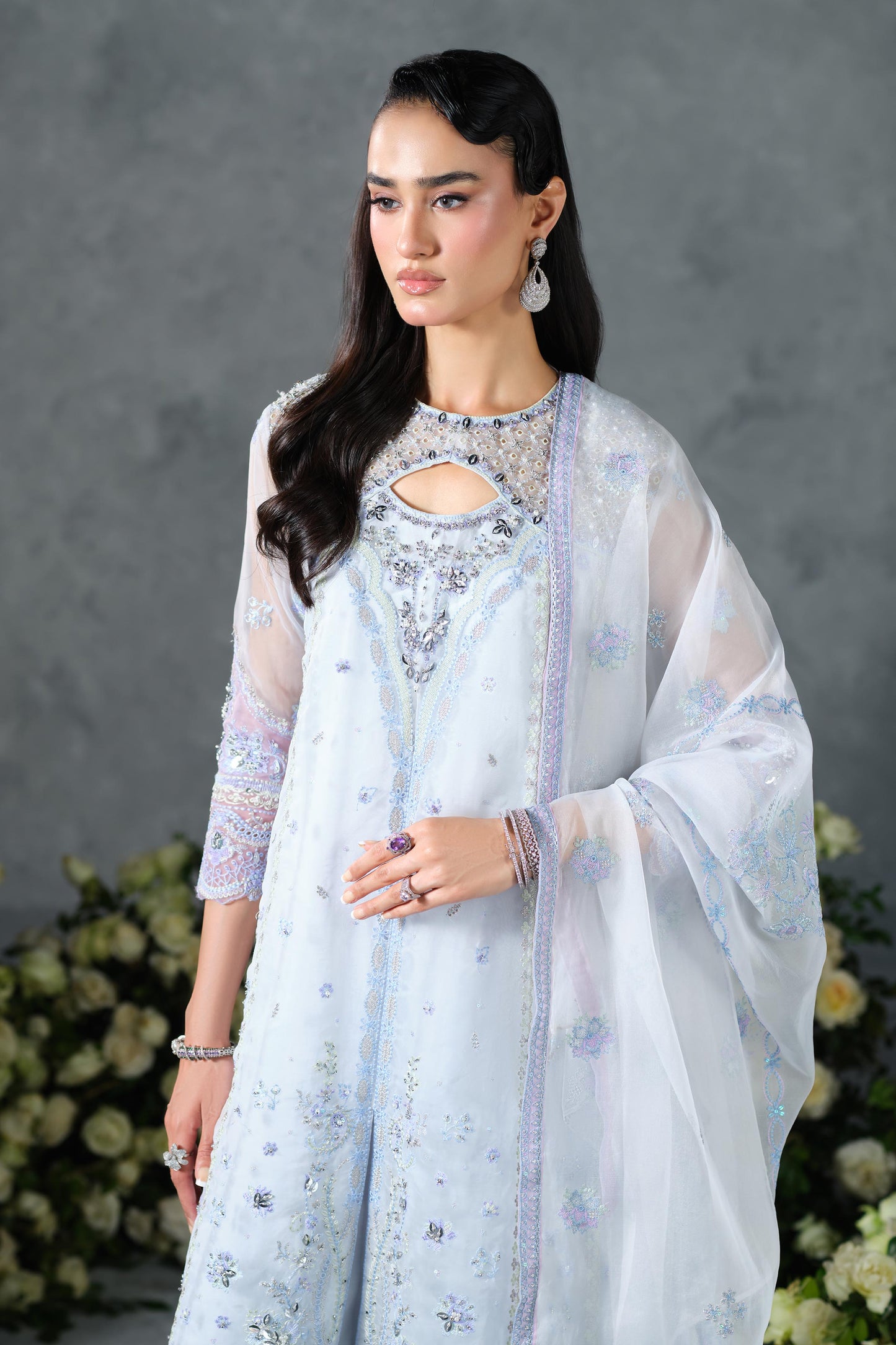 ORGANZA | EMBROIDERED
