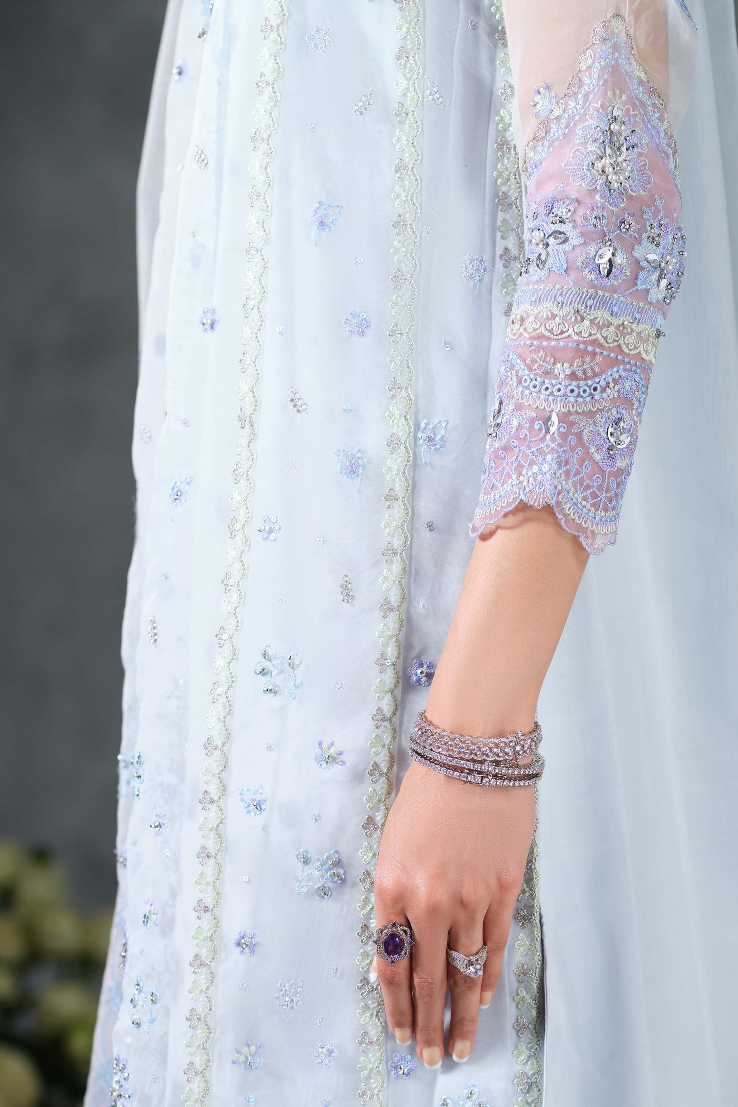 ORGANZA | EMBROIDERED