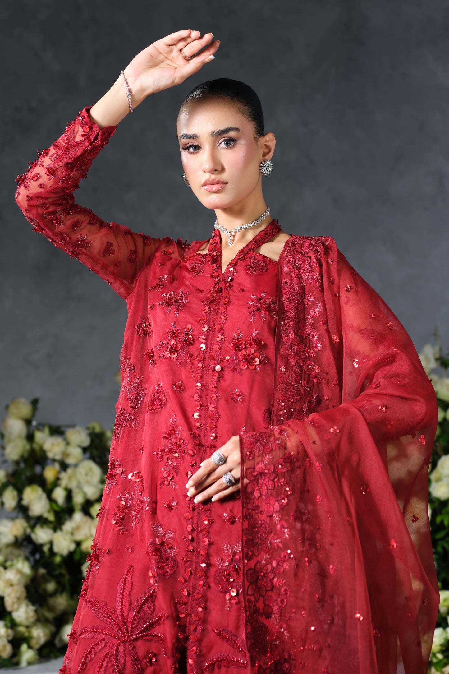 ORGANZA | EMBROIDERED