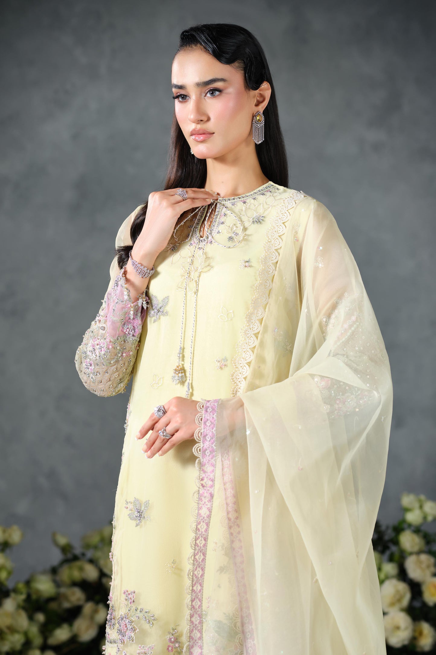 ORGANZA | EMBROIDERED