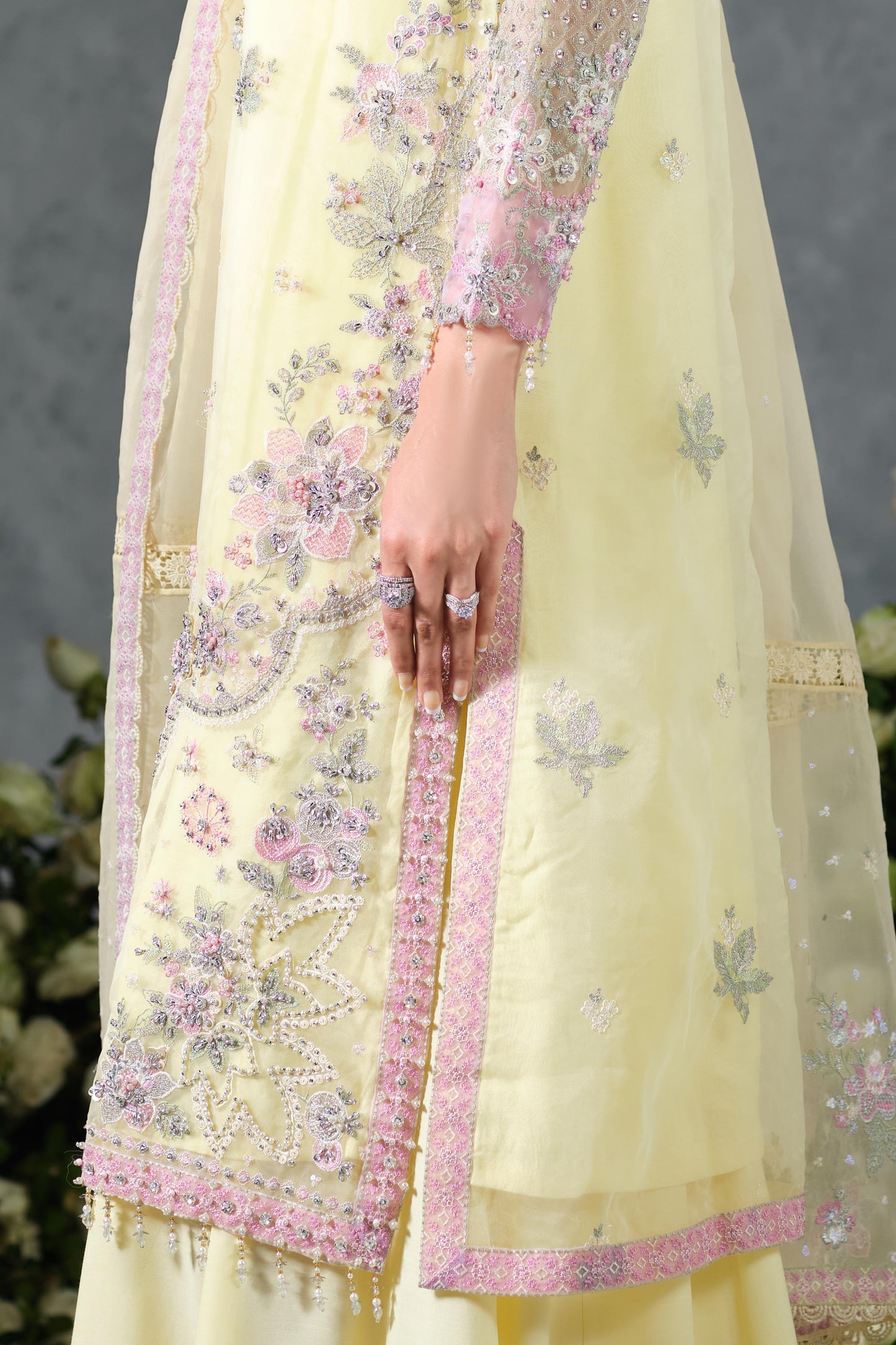 ORGANZA | EMBROIDERED