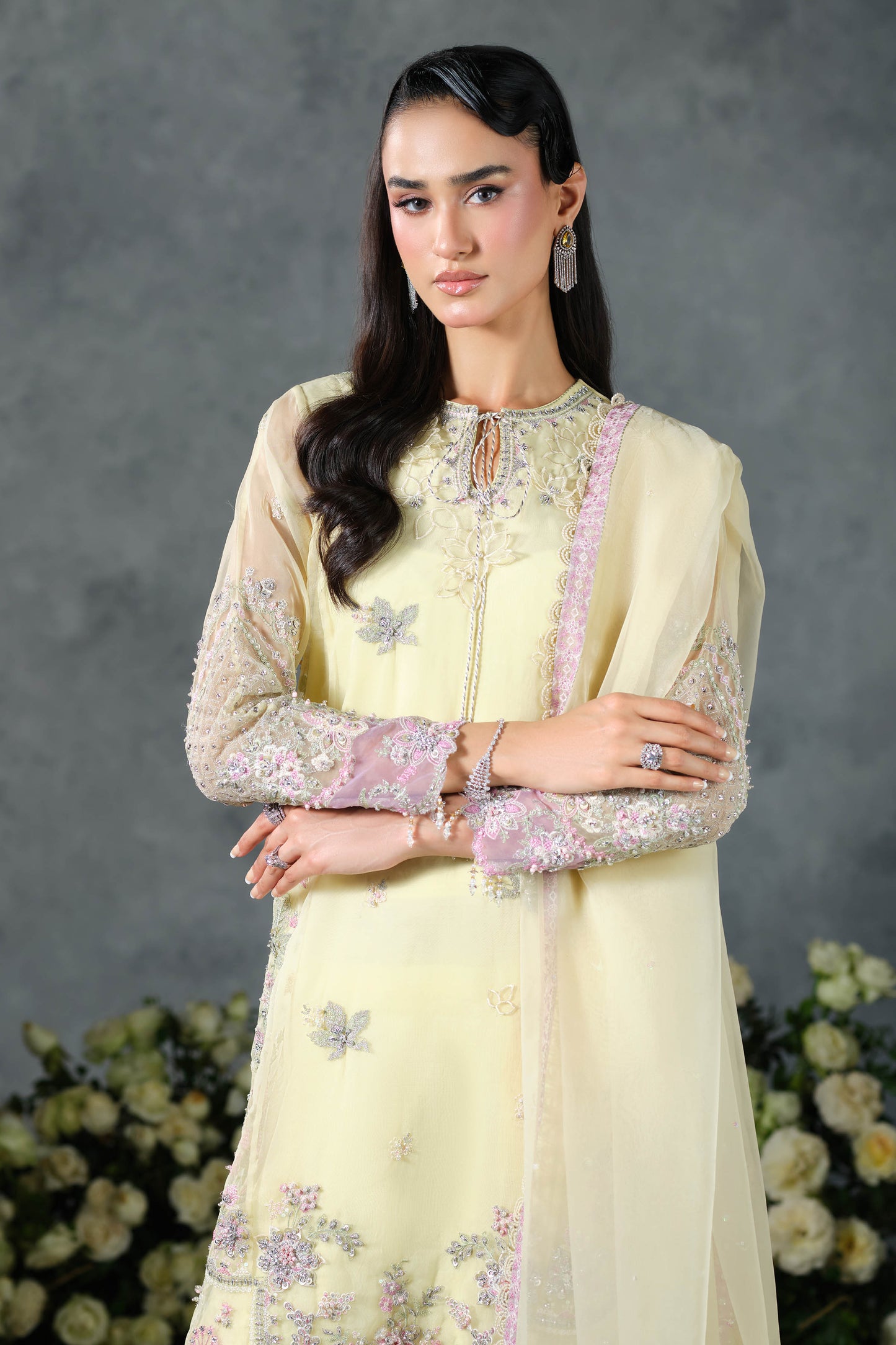 ORGANZA | EMBROIDERED