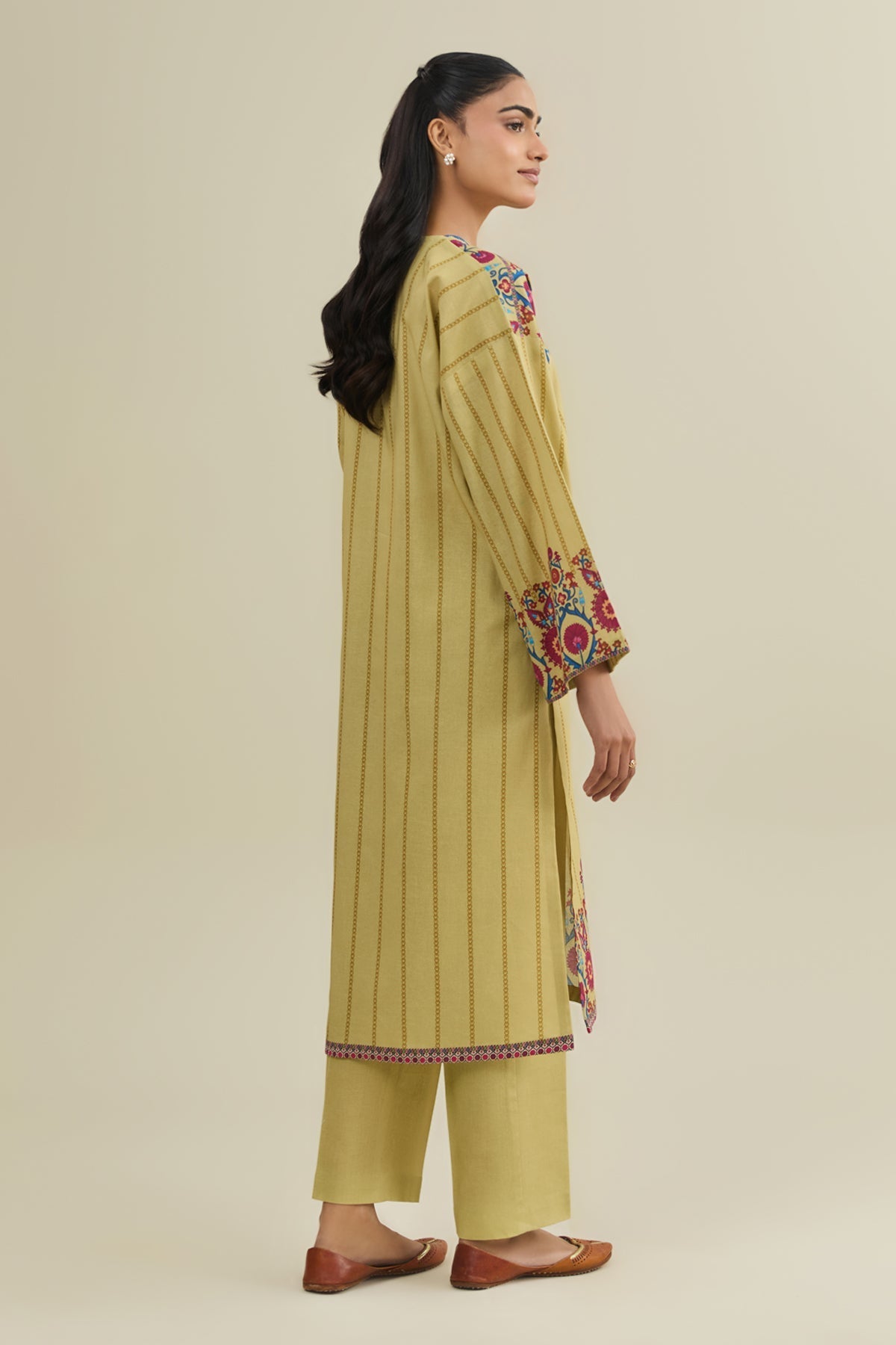 2 Piece - Printed Suit - X7147 - Shop Now at Kayseria