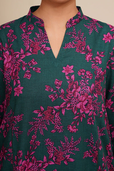 2 Piece - Printed Khaddar Suit - X7158 - Shop Now at Kayseria