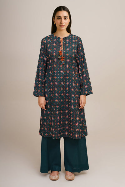 2 Piece - Printed Khaddar Suit - X7162 - Shop Now at Kayseria